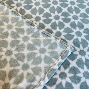 THE BIG ONE Oversized Fleece Throw Blanket 58” x 71” Cozy Couch Blanket Gray